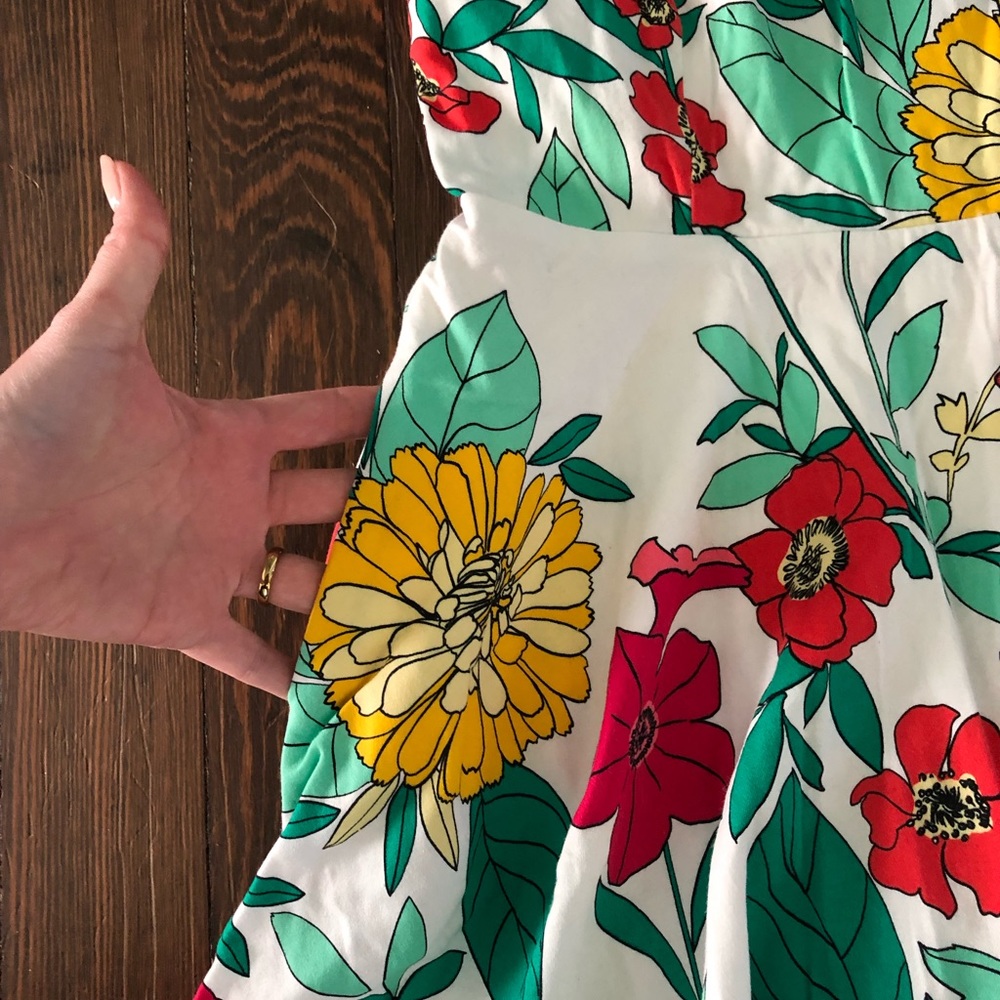 Sxia Floral Dress Large retro - Picture 5 of 8